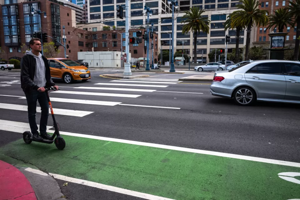 San Francisco Bike Lane